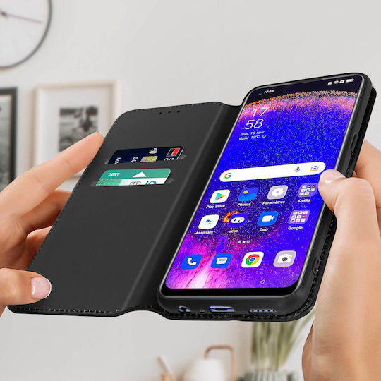 Case Oppo Find X5 Lite Wallet Function Video Support Black