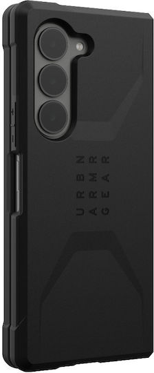 UAG Civilian Umschlag Rückseite Kunststoff / Silikon Schwarz (Galaxy Z Fold6)