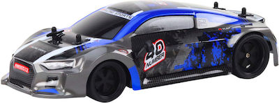 RC-Fernsteuerungsauto 1:18 Gummiräder Drift Blau