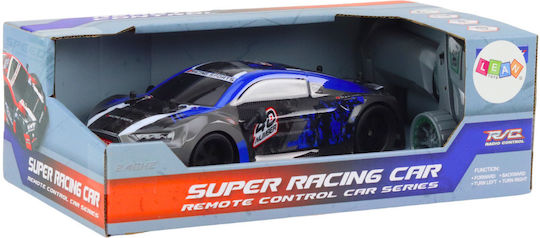 Rc Remote Control Car 1:18 Rubber Wheels Drift Blue