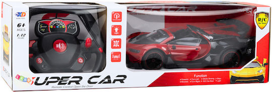 Rc Sports Car 1:12 Opening Door Red
