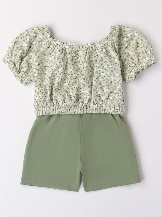 iDO Kinder Set mit Shorts 2Stück Green