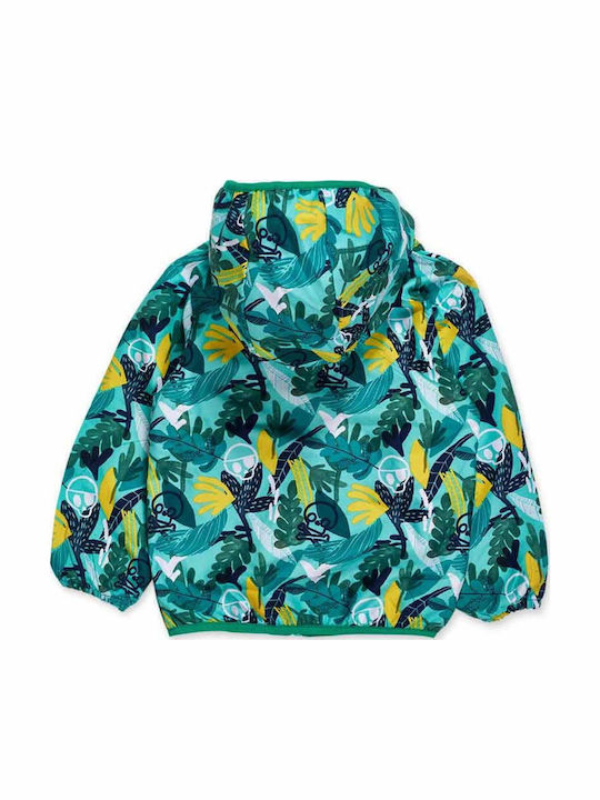 Kids' Coat with Hood Green