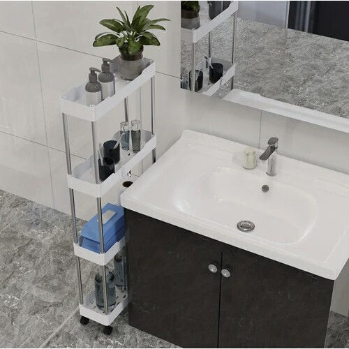 Ruhhy Rafturi De Baie Metalice 91.5x37x12cm Gri