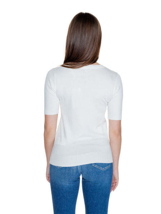 Guess Winter Women's Blouse Short Sleeve White