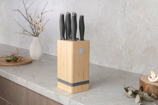 Berlinger Haus Collection Set Knives with Base Made of Stainless Steel 5 Pieces