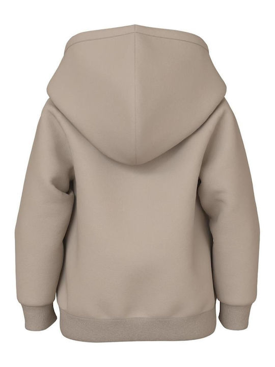 Name It Kinder Sweatshirt mit Kapuze Oxford Tan