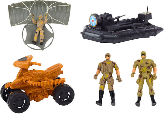 Military Set Military Tank Helicopter Paratrooper Sounds