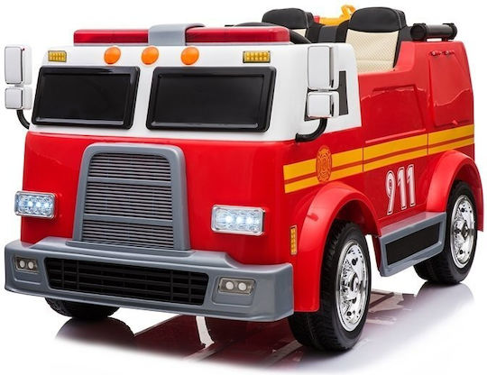 Fire Truck Red Electric Ride On Car