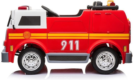 Fire Truck Red Electric Ride On Car