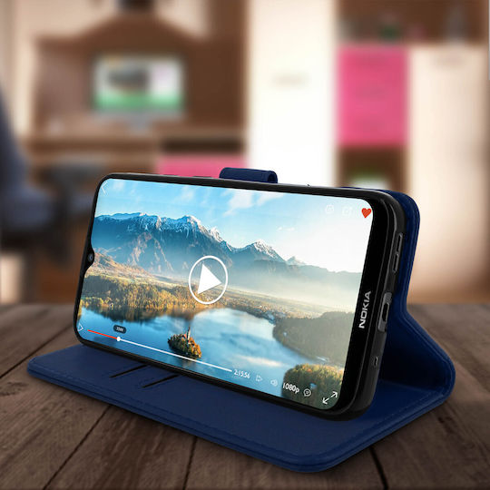 Case Nokia 2.3 Card-holder Cover Video Stand Feature Navy