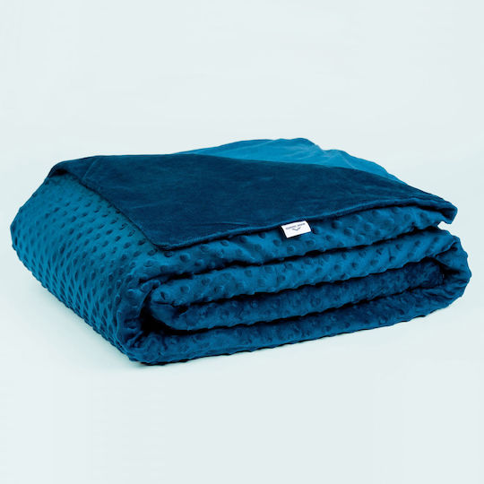 Nordic Paradise Gravity Blanket Single 150x200cm Blue Colour
