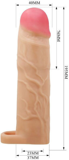 Pretty Love Gerd Προέκταση Πέους Flesh 19.5cm