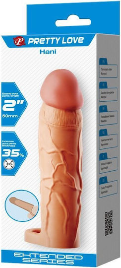 Pretty Love Chane Προέκταση Πέους Flesh 5.08cm