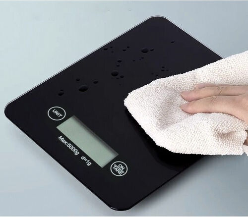 Ruhhy Digitale Küchenwaage bis 5kg Schwarze