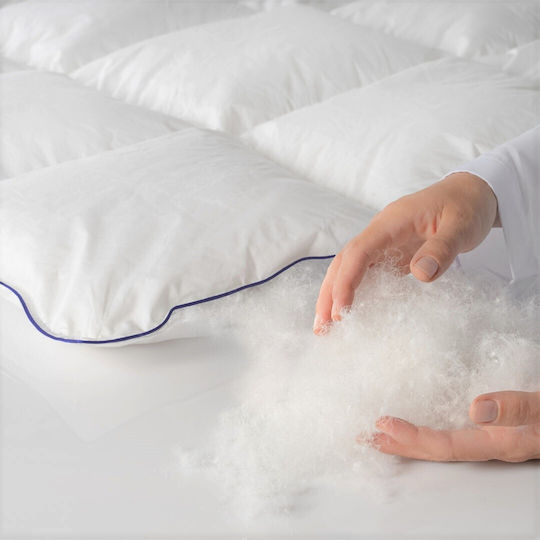 Nordic Paradise Bettdecke Einzelbett Daunen 160x220cm Weiß