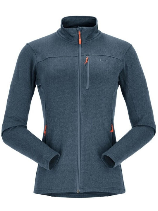 Women's Running Short Sports Jacket for Winter Orion Blue