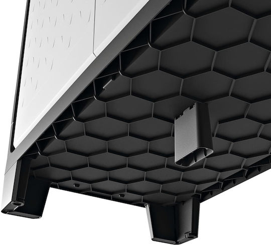 Δίφυλλη Ντουλάπα Titan Μεταλλική 80x44x182εκ.