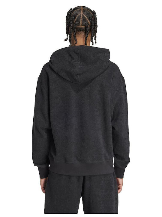 Adidas All Szn Terry Loop Herren Sweatshirt mit Kapuze Schwarz