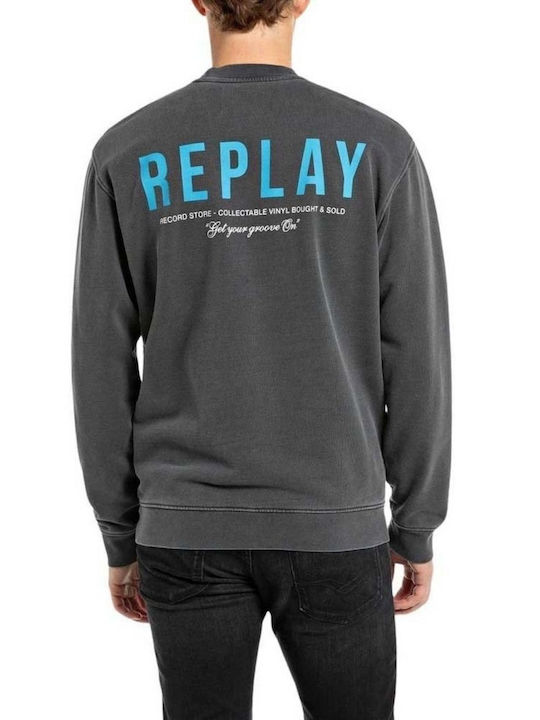 Replay Herren Sweatshirt grey