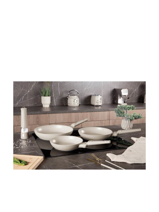 Berlinger Haus Σετ Τηγάνια από Αλουμίνιο Sahara Collection με Αντικολλητική Επίστρωση 3τμχ