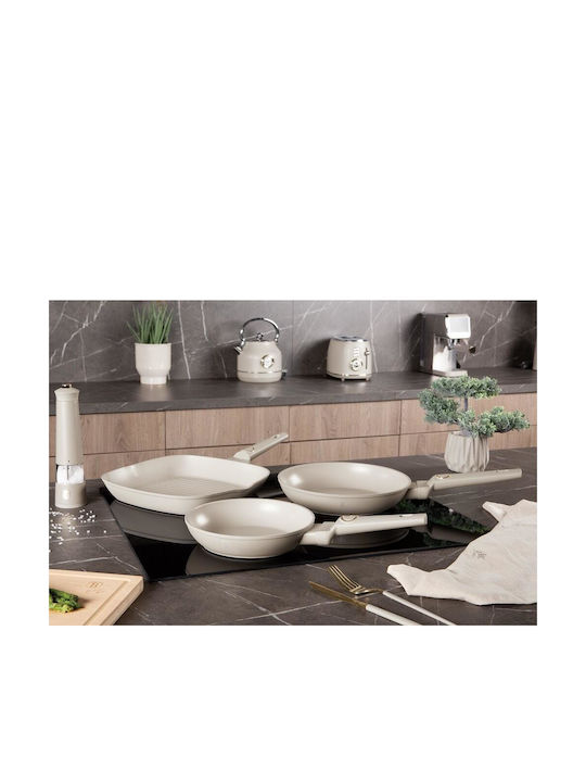 Berlinger Haus Berlinger Haus Aluminum Pots & Pans Sets Sahara Collection Non-stick Interior Coating 3 Pieces