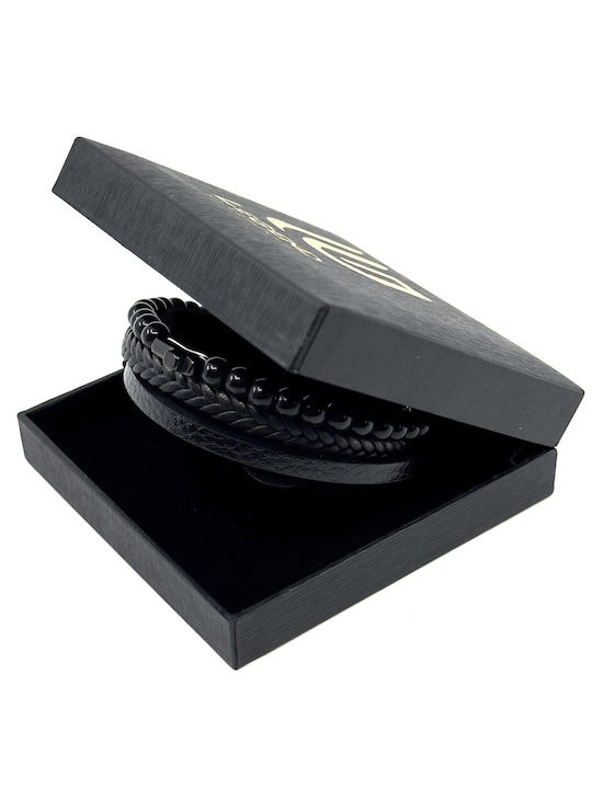 Legend Accessories Мъжка Гривна от Кожа 21см