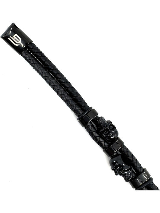 Legend Accessories Herren Armband aus Leder