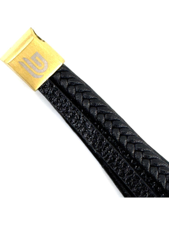 Legend Accessories Ανδρικό Βραχιόλι από Δέρμα 21cm
