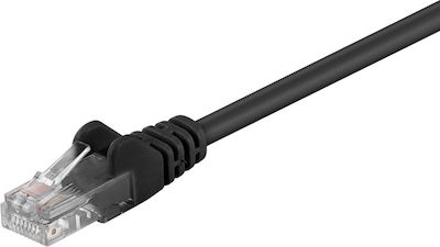 Goobay U/UTP Cat.5e Ethernet Network Cable 3m Black 1pcs