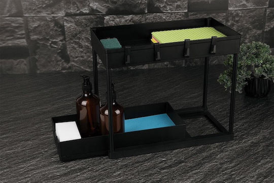 Berlinger Haus Металик Рафт За Вътрешността На Шкафа 40x22x33.5см Черен