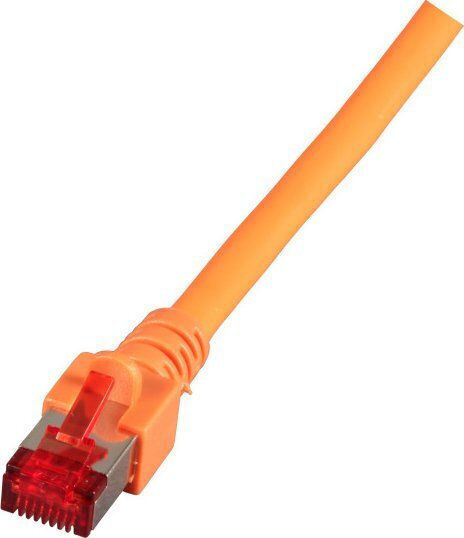 EFB S/FTP Cat.6 Ethernet Cable 0.15m Orange