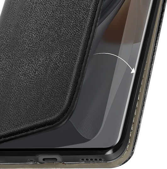 Avizar Case Oppo Reno 10/10 Pro Card Holder Valve Stand Black
