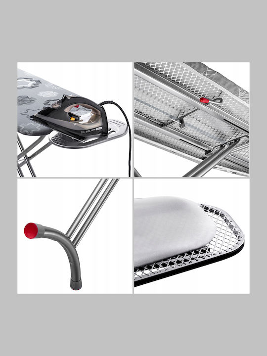 Kadax Ironing Board for Steam Iron Foldable 120x38cm