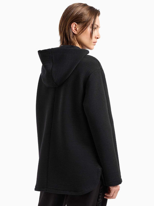 Emporio Armani Women's Hooded Cardigan Black