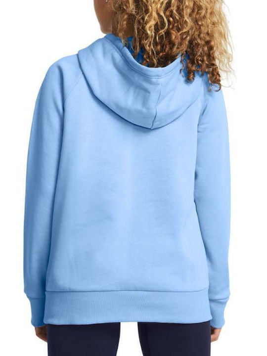 Under Armour Rival Sweatshirt Blue with Hood