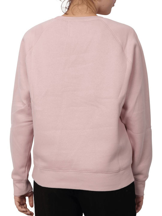 Ugg Australia Madeline Fuzzy Logo Women's Sweatshirt Pink