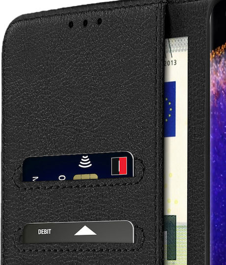 Folio Case Oppo Find X5 Pro Wallet Function Stand Black