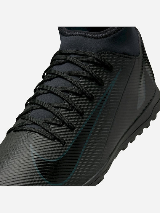 Nike Mercurial Superfly 10 Club Ποδοσφαιρικά Παπούτσια με Σχάρα TF Μαύρα