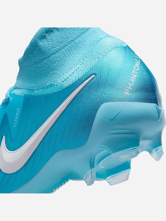 Nike Phantom Luna 2 Pro Football Shoes with Cleats Blue