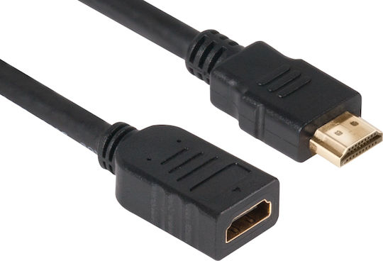 Club3D HDMI 1.4 High Speed 1080p 120Hz Cable HDMI Male - HDMI Female 5m Black