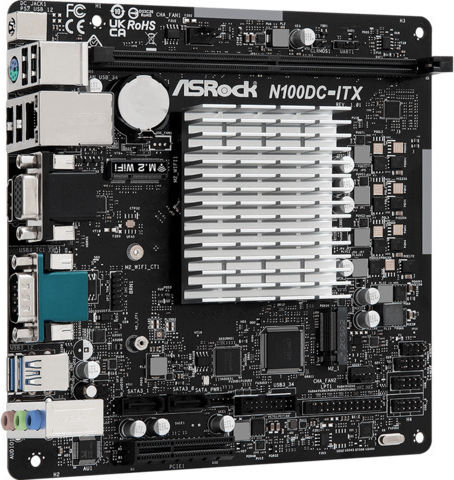 ASRock N100DC-ITX Motherboard Mini ITX with Intel Socket