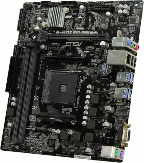 Asus PRIME A320M-R mATX Motherboard Micro ATX με AMD AM4 Socket 90MB0XD0-M0ECY0