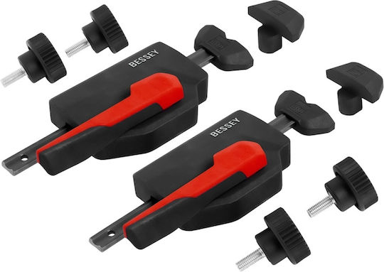 Bessey Set F Type Clamps with Maximum Opening 20mm