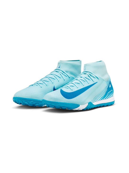 Nike Mercurial Superfly 10 Academy Football Shoes with Molded Cleats Blue