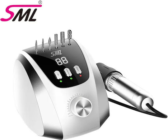 SML M13 Τροχός Νυχιών Ρεύματος 35W Λευκός με 35000 Στροφές ανά Λεπτό