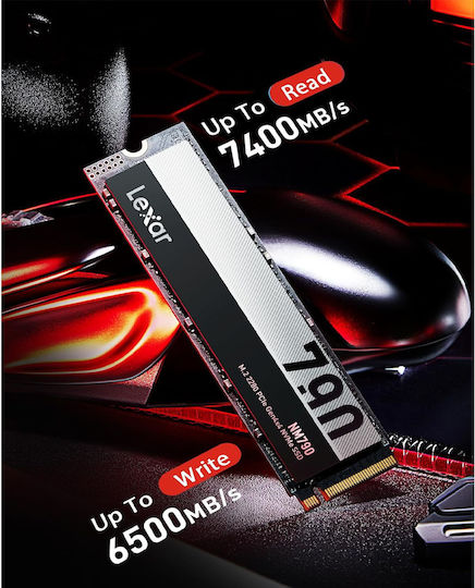 Lexar NM790 SSD 4TB M.2 Type with PCI Express 4.0 Connection PS5 Compatible LNM790X004T-RNNNG