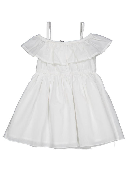 Birba Trybeyond Kids Dress Sleeveless White