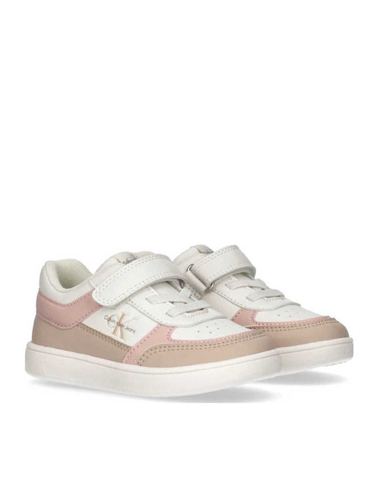 Παιδικά Sneakers με Σκρατς Λευκά
