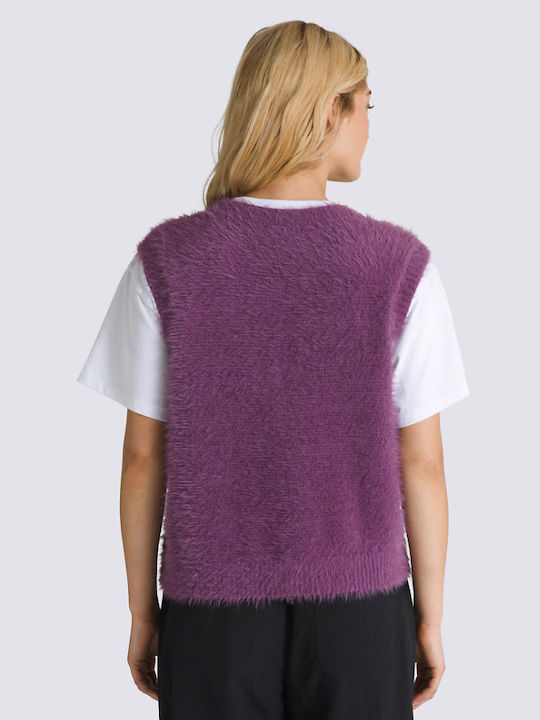 Vans Women's Sleeveless Sweater Grape Jam